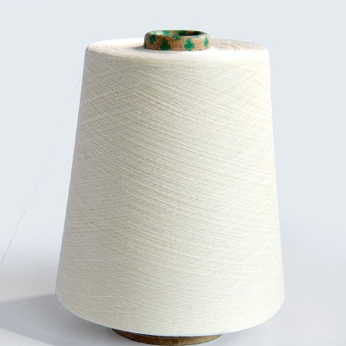 100% Cotton Ne 80/1 Combed Compact Spinning Raw White  Yarn for Knitting and Weaving