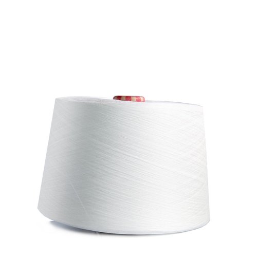 100% Viscose 50S/1 Siro Compact  Spinning Raw White Yarn for Weaving