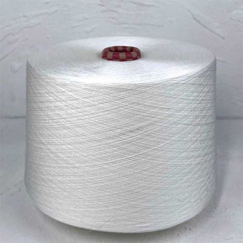 100% Viscose 50S/1 Vortex Spinning Raw White Yarn for Knitting