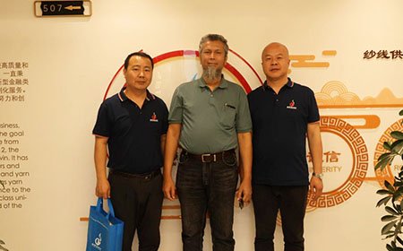 Burmese customers visit our company